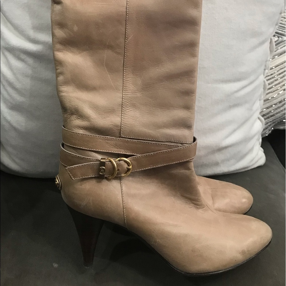 BCBG Beige knee boots - Picture 2 of 8